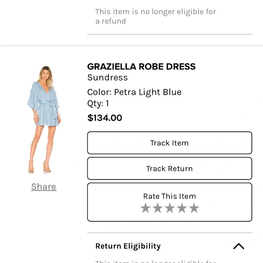 Grazielle robe dress - wore once Sundress OS - Picture 4 of 8